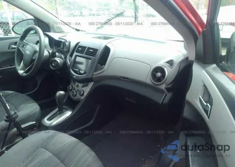 2013 Chevrolet Sonic Lt Auto из США, поврежденный, VIN 1G1JC5SB5D4113120